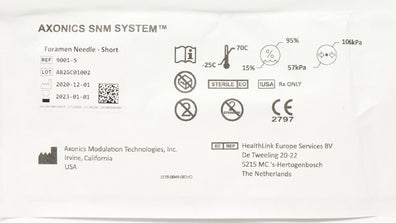 Axonix 9001-S Foramen Ndle, Short (x)